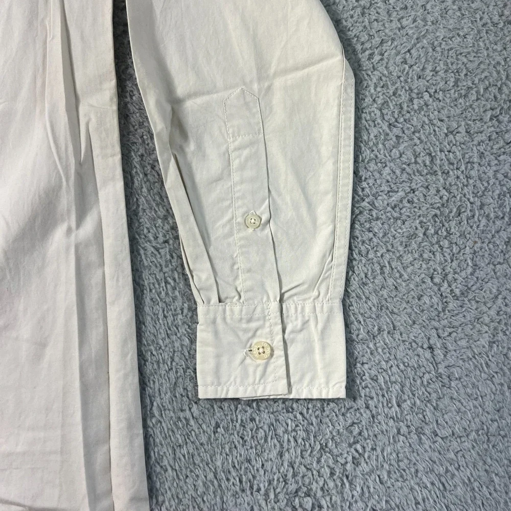 Polo Ralph Lauren Women's Cream Button-Front Shirt Dress - Picture 6 of 16